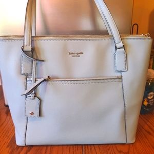 Kate Spade baby blue tote